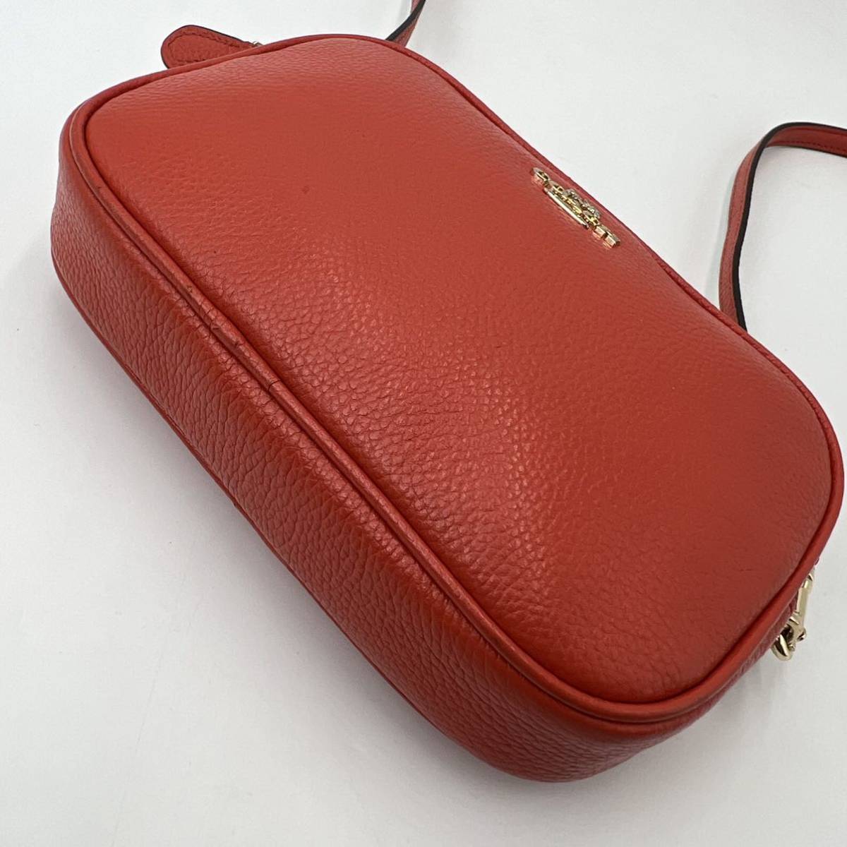 1円【極美品】COACH コーチ ショルダーバッグ クロスバック レザー 