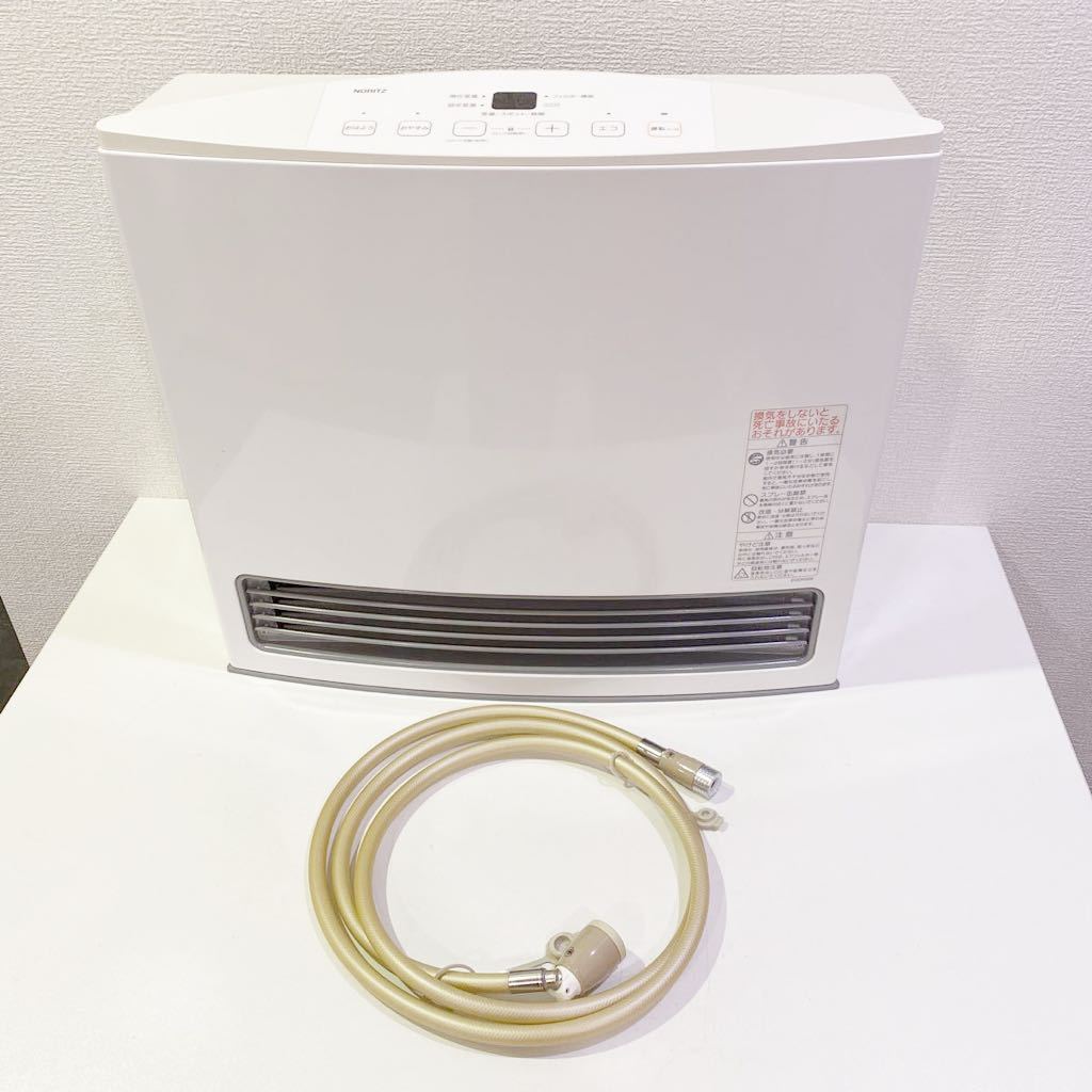 美品 使用数回】NORITZ ノーリツ ガスファンヒーター GFH-4005S-W5 LP