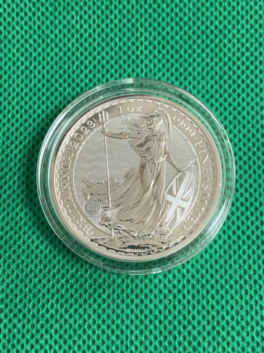 2023 1オンス ブリタニア銀貨 純銀 2023年 イギリス「ブリタニア」純銀 (新品) 1オンス 銀貨 銀貨1オンス