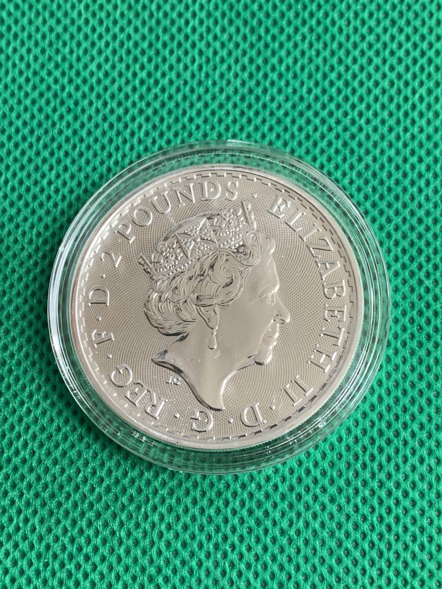 2023年 イギリス「ブリタニア」純銀 (新品) 1オンス 銀貨 銀貨1オンス