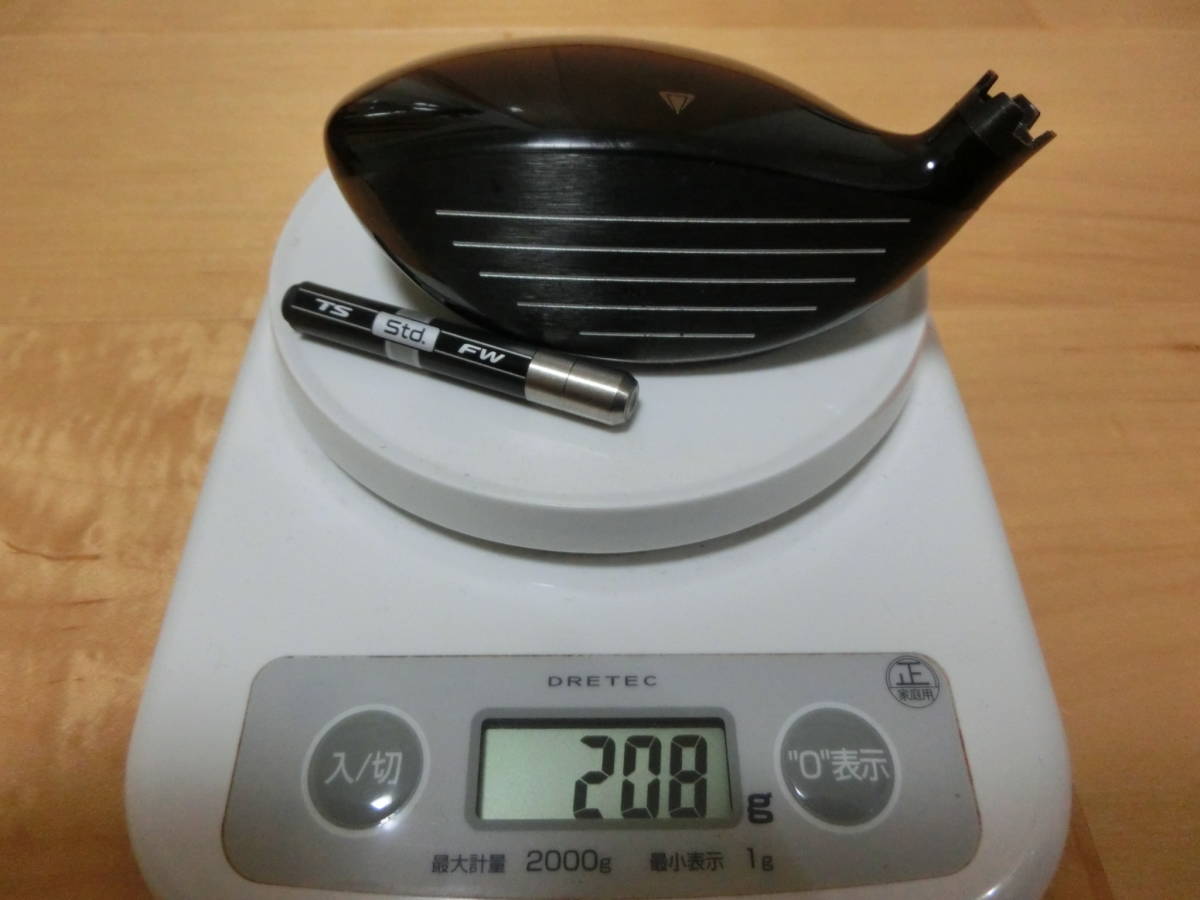 【極美品】タイトリストTSi2（3W / 15度）ヘッド単品　ヘッドカバーあり タイトリスト TS3 3W 15° フェアウエイウッド ヘッドのみ ヘッドカバー
