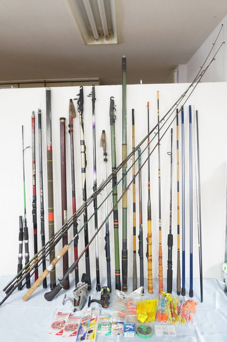 シマノ 野島 オリムピック Century 磯 NFT 海鱗 等 釣竿 20点 他 大量セット 釣り具 フィッシング 2個口発送 はN01282001
