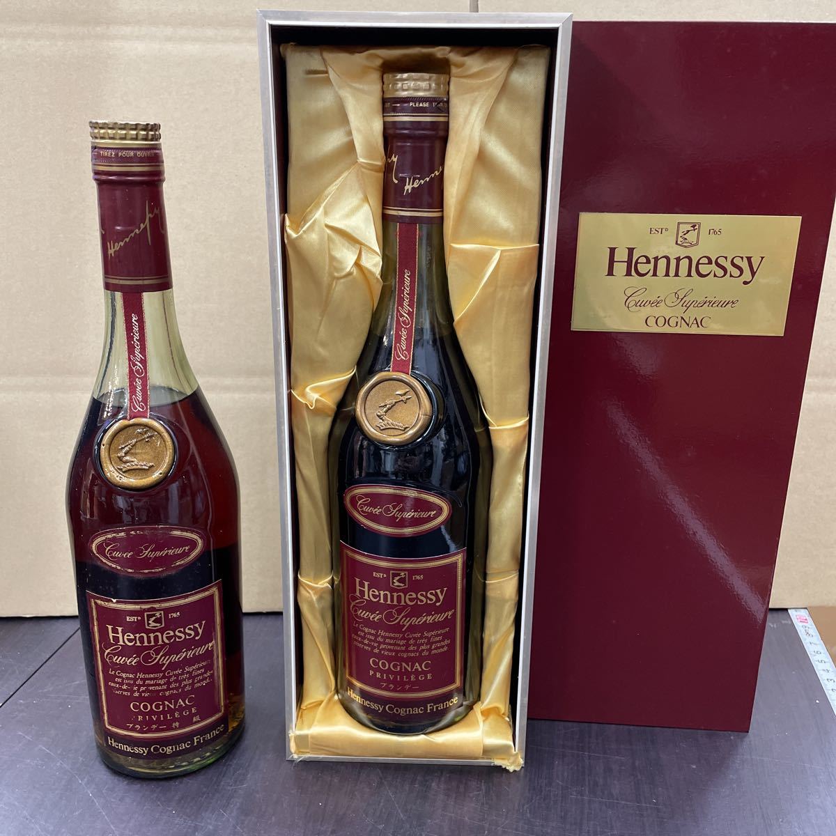 ヘネシー スペリオール - 700ml キュヴェ CUVEE Hennessy コニャック 0 