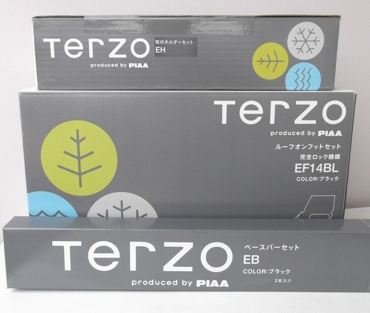 ワゴンR （スティングレー含む） MH34S MH44S TERZO ルーフキャリア フット＋バー+取付金具のセット