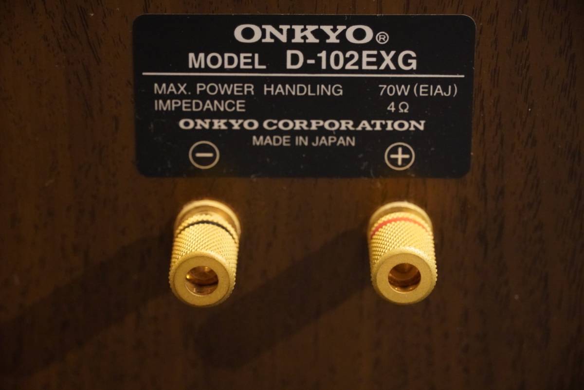送料無料！ ONKYO D-102EXG 吸音材交換済＋6NSP-2200Meister（末端処理