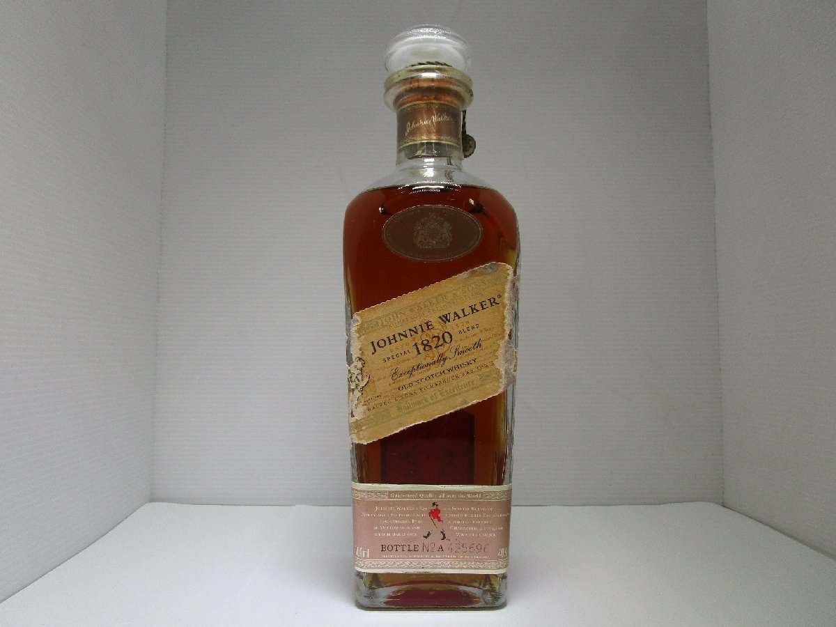 ジョニーウォーカ― 1820 スペシャルブレンド 700ml 40% JOHNNIE WALKER SPECIAL BLEND スコッチウイスキー 未開栓 古酒 /33510