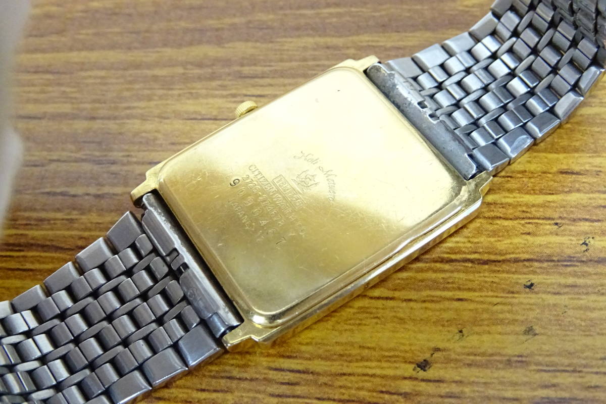 K千葉01039FY] CITIZEN シチズン CLUB LAMER クラブラメール 18K 