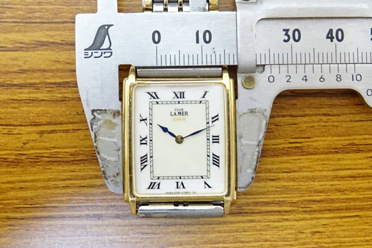 K千葉01039FY] CITIZEN シチズン CLUB LAMER クラブラメール 18K 