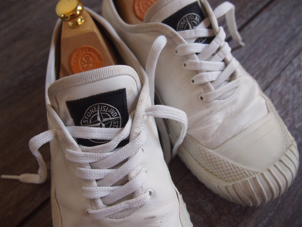 ☆新品未使用☆【STONE ISLAND】ブラック 28.5cmブーツ 張りつか