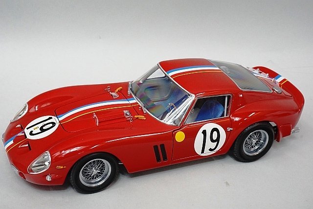 Kyosho 京商 1/18 Ferrari フェラーリ 250 GTO ルマン 1962 #19 08432A