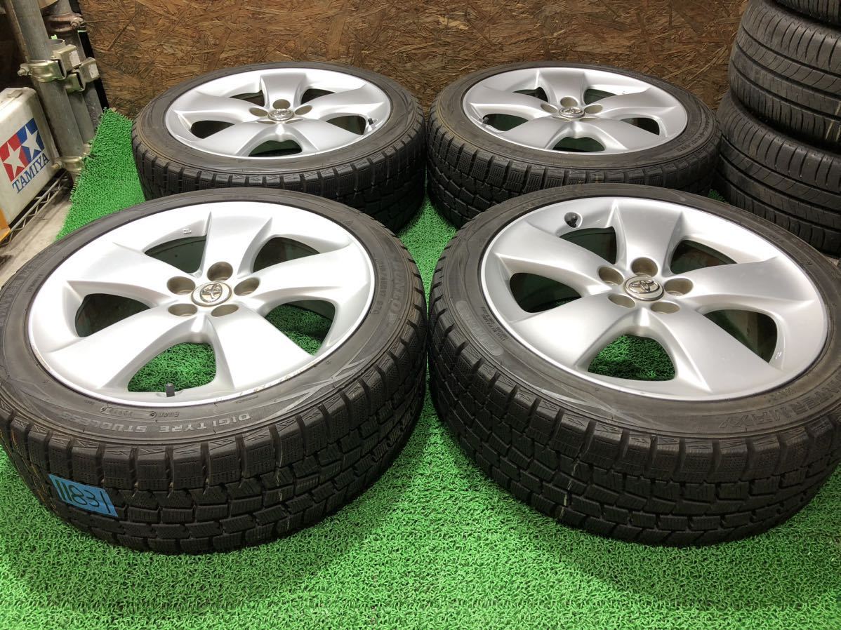 トヨタ純正 17inch 7j+50 × 215/45R17 PCD100 5穴 WILL アリオン 