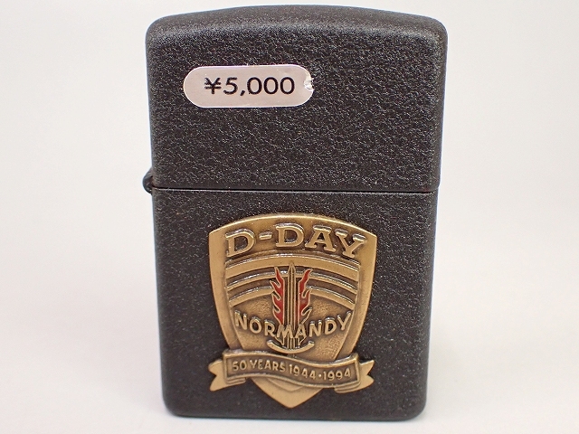 FK-6369 コレクター放出品 ZiPPO ジッポライター D-DAY NORMANDY 50