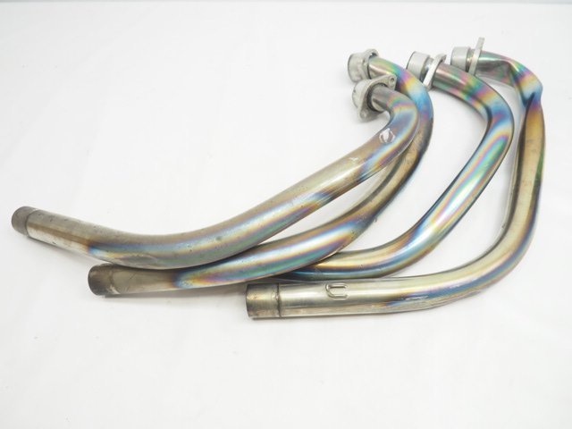 チタン エキパイ CB400SF NC39 NC42 加工素材に muffler exhaustpipe