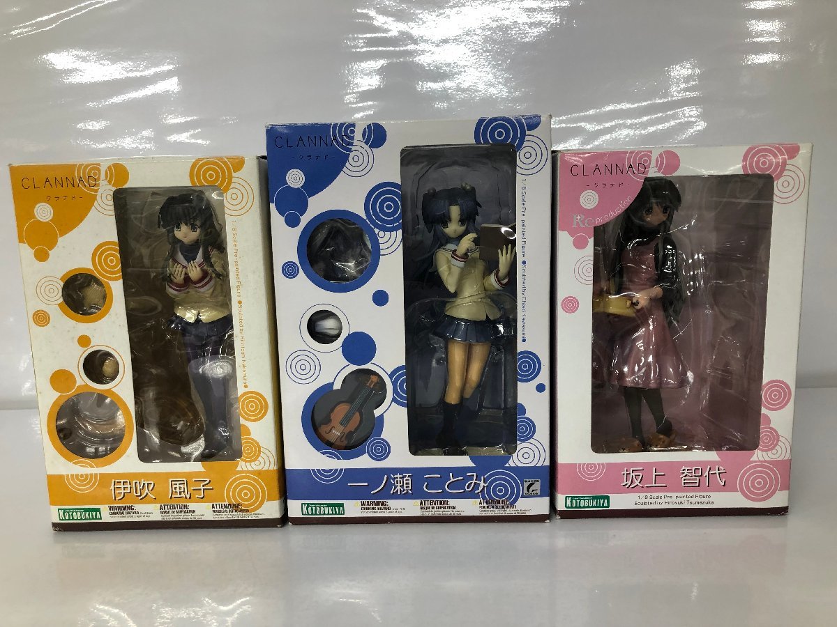 ジャンク品) 「CLANNAD」 フィギュア まとめ売り 壽屋 一ノ瀬ことみ