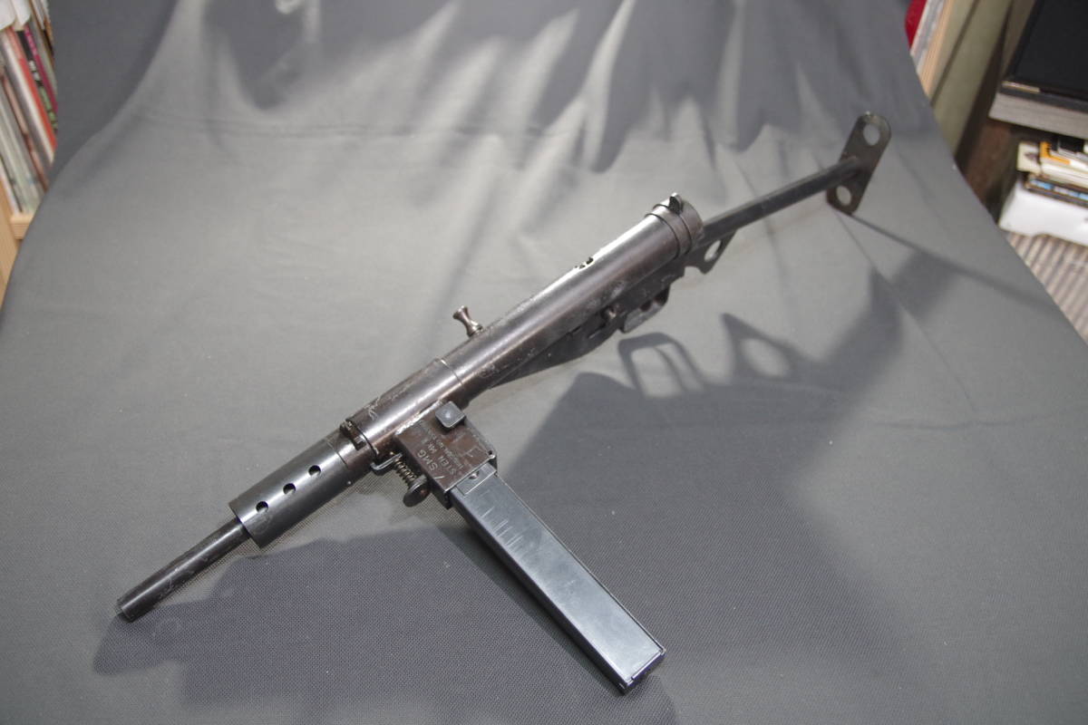 ジャンク品 SMG金属 ハドソン製 モデルガン ステイン マークⅡ STEN 