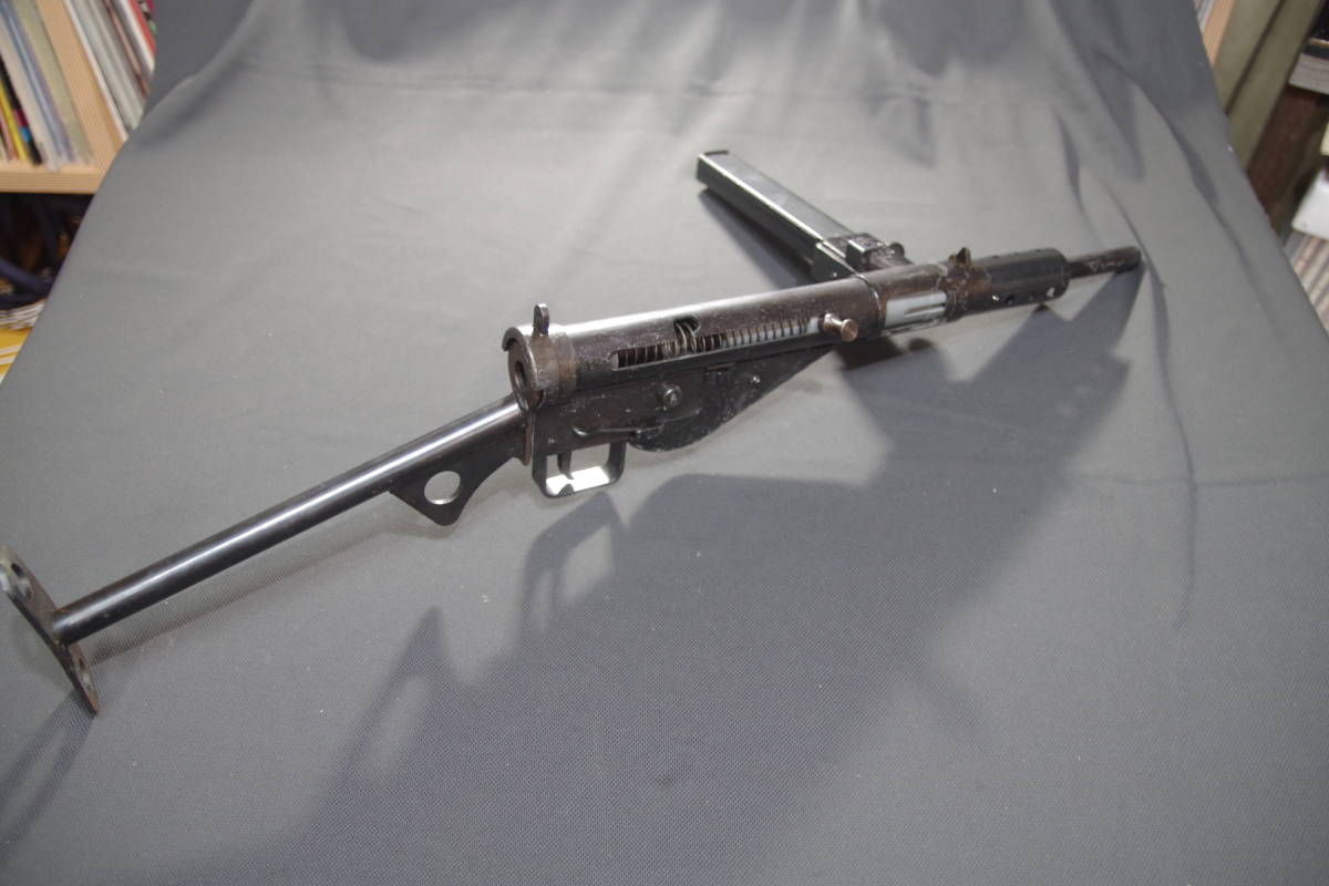ジャンク品 SMG金属 ハドソン製 モデルガン ステイン マークⅡ STEN 