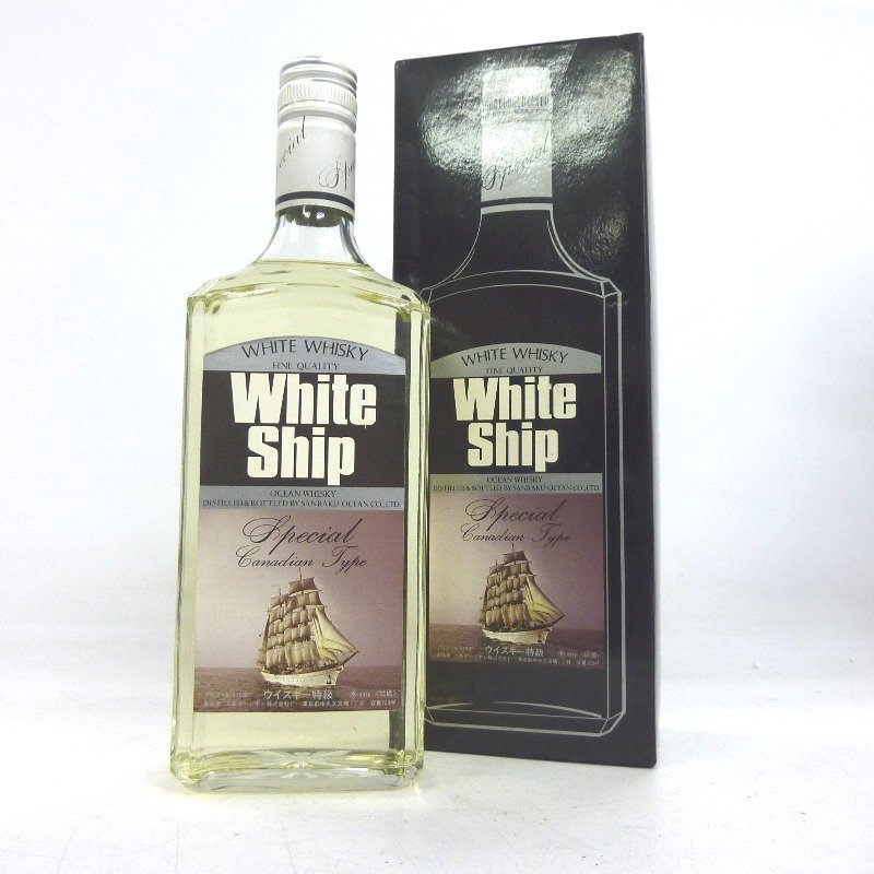 大阪府配送限定 三楽 オーシャン ホワイトシップ 特級従価 720ml 箱付