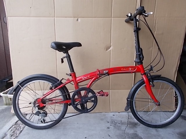 DAHON SUV D6 折りたたみ自転車 レッド ミニベロ DAHON SUV D6