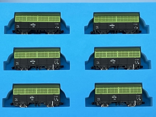 MICRO ACE A-1468 トラ90000 12両セット MICRO ACE A-1468 トラ90000 チップ輸送用無蓋車 12両セット 上部