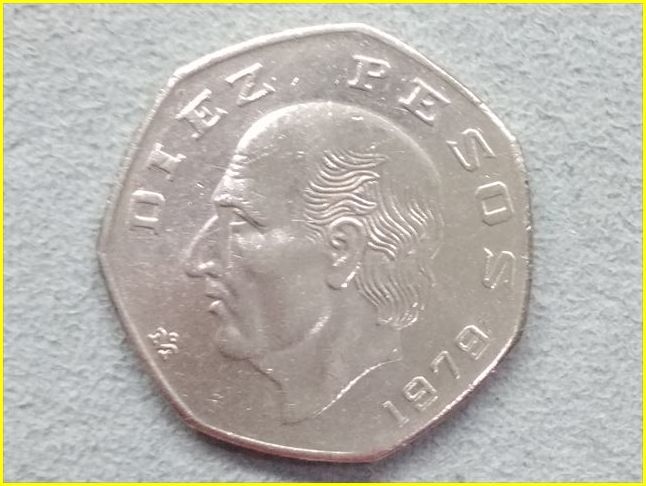 メキシコ 10ペソ 硬貨/1979年 DIEZ PESOS/旧硬貨/コイン/古銭の入札