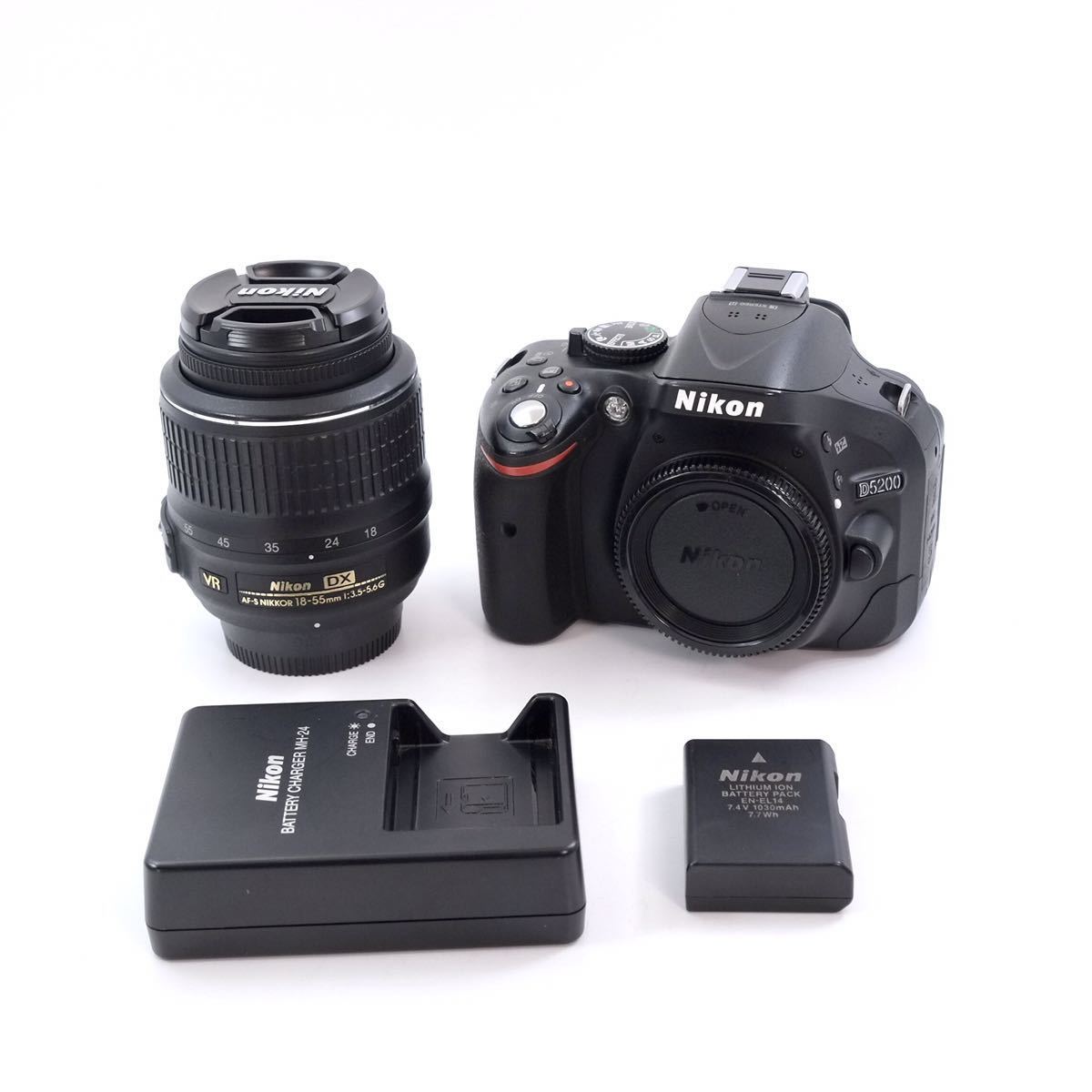 Nikon ニコン D5200、18-55mm 一眼レフカメラ、レンズセット Nikon ニコン D5200、18-55mm 一眼レフカメラ、レンズセット