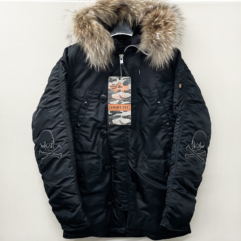 SA219】 未使用 MASTERMIND JAPAN/マスターマインド × ALPHA/アルファ  