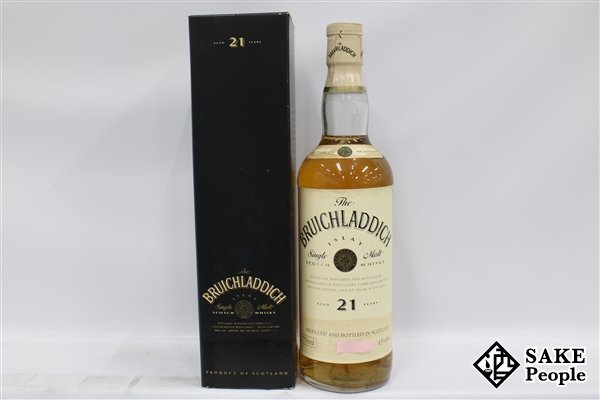 ◇注目! ブルイックラディ 21年 シングルモルト 750ml 43% 箱付き スコッチ