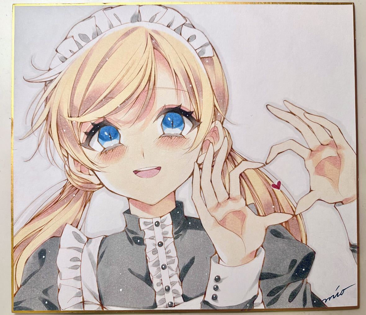 オリジナルキャラクター手描き大色紙 【公式通販】