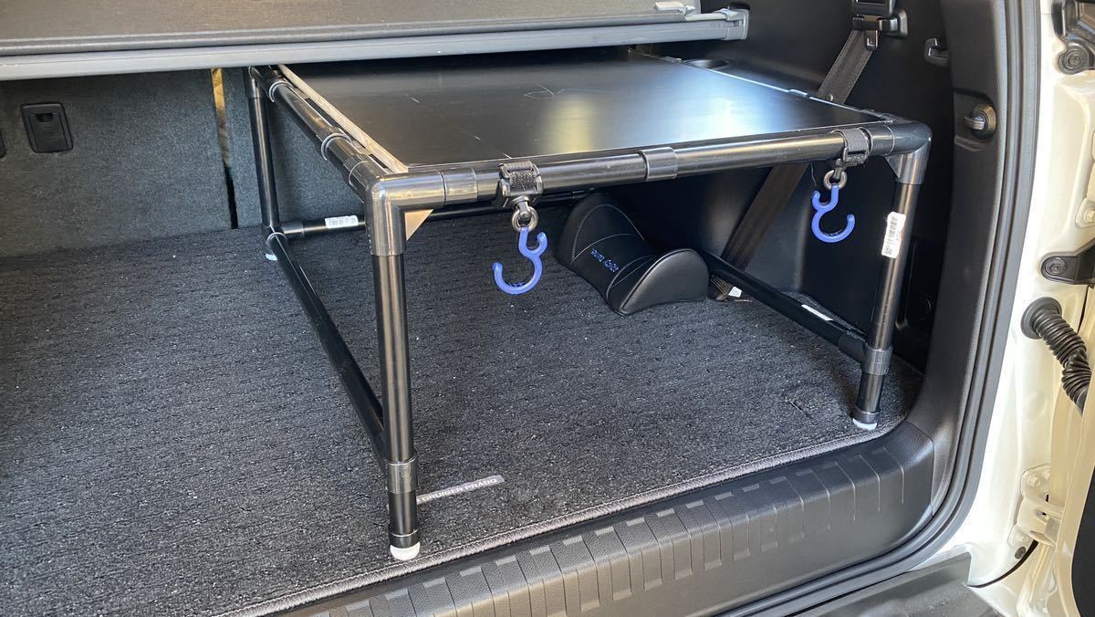 ランドクルーザープラド150 荷台棚 棚 ランドクルーザー 後期 収納用 プラド150中期荷台棚 とんでもない棚を作りました