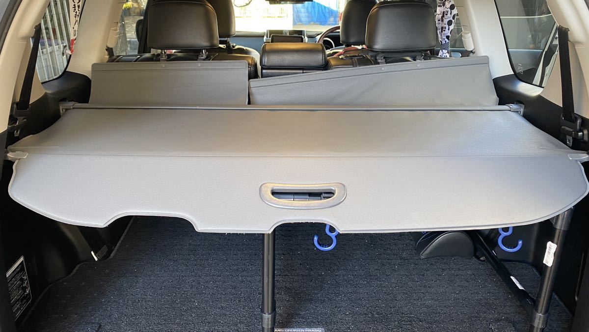 ランドクルーザープラド150 荷台棚 棚 ランドクルーザー 後期 収納用 プラド150中期荷台棚 とんでもない棚を作りました