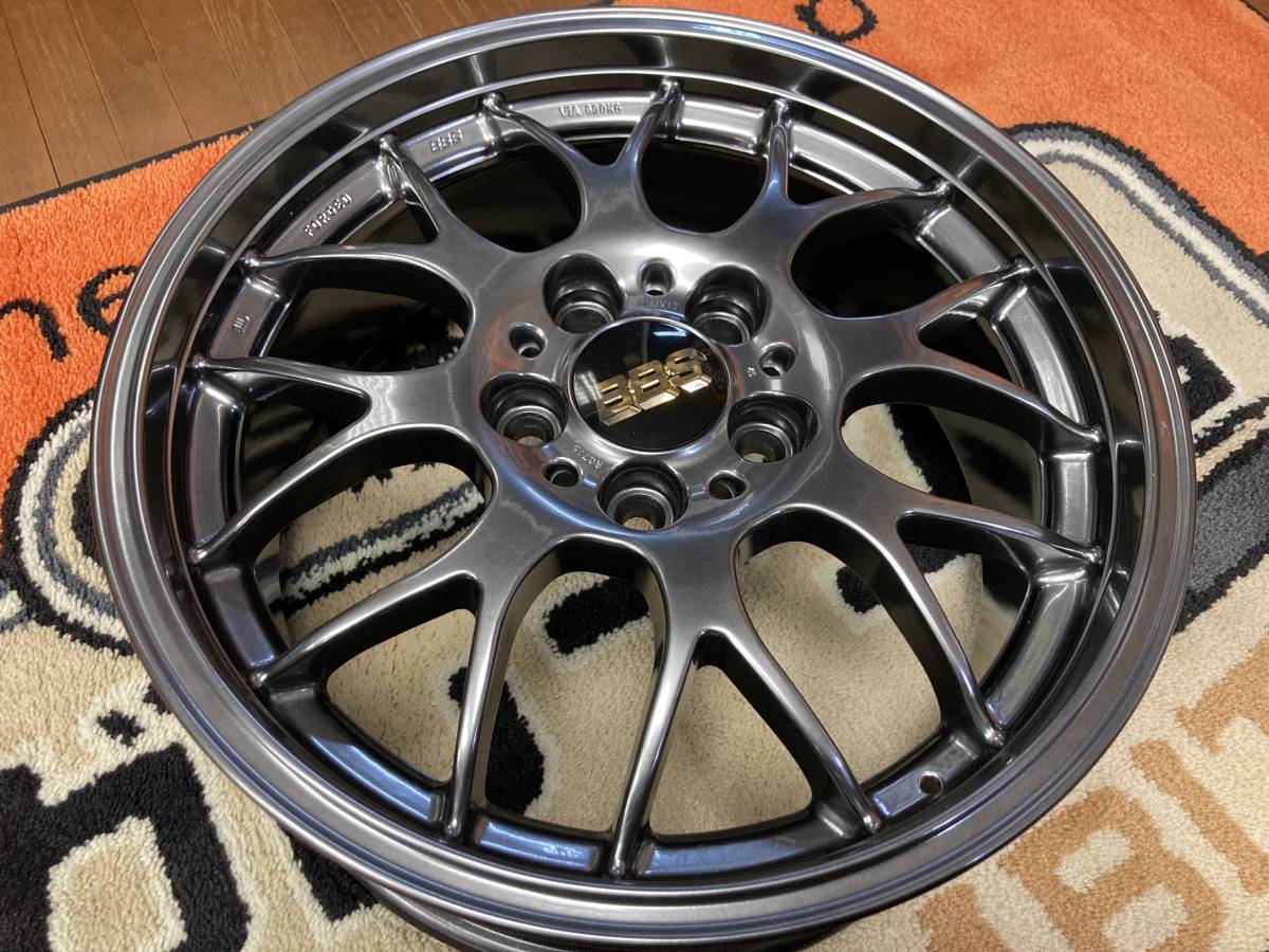 ◇BBS RGR RG715 17インチ 鍛造◇ホイールのみ4本Set◇7.5J+45 5H114.3 