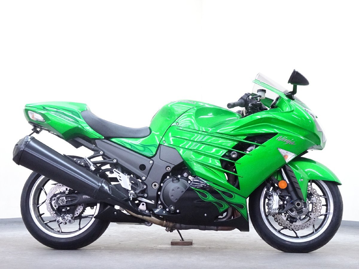 特別出品 カワサキ Ninja ZX-14R 動画有 ローン可 車検残有 ZXNE メガ