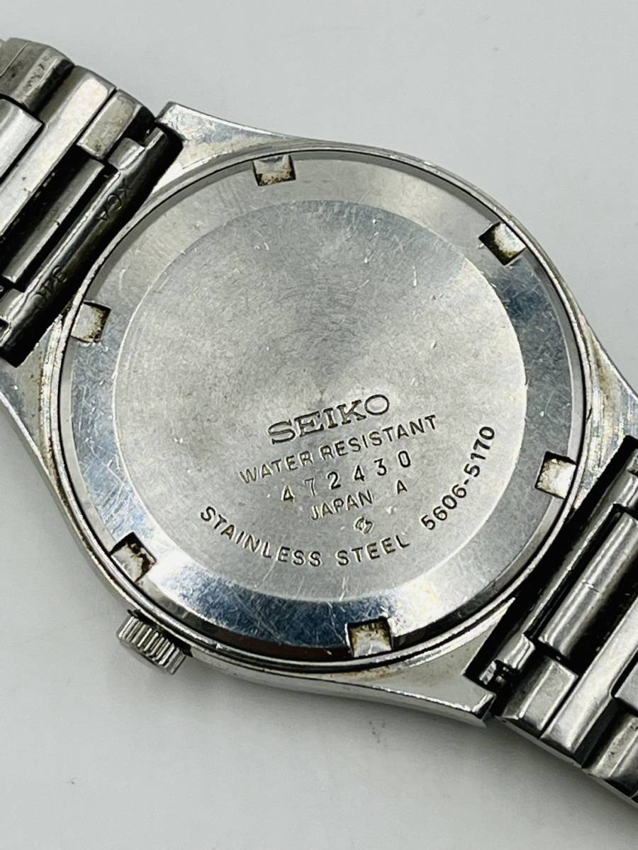 LM ロードマチック セイコー SEIKO 5606-5170 自動巻き カットガラス