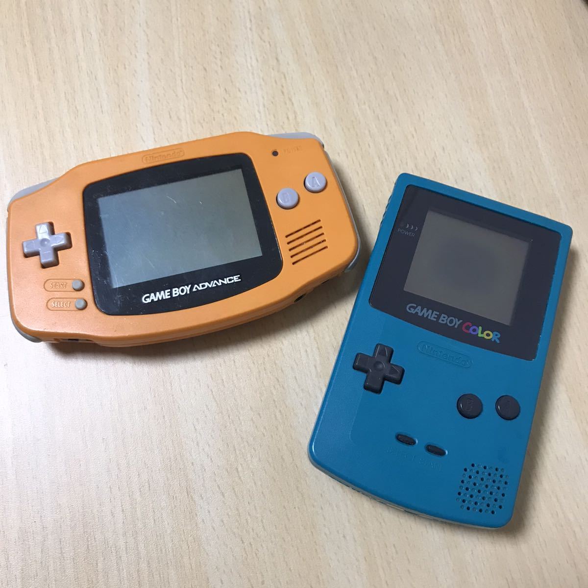 ジャンク ゲームボーイカラー アドバンス セット GBA GBC