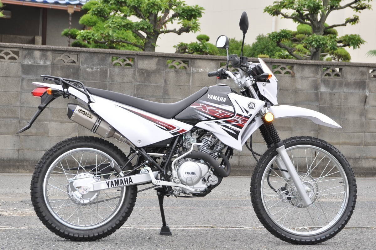 SECRET SPEED★ヤマハ　XTZ125 スリップオンマフラー ドライカーボン サイレンサー YAMAHA