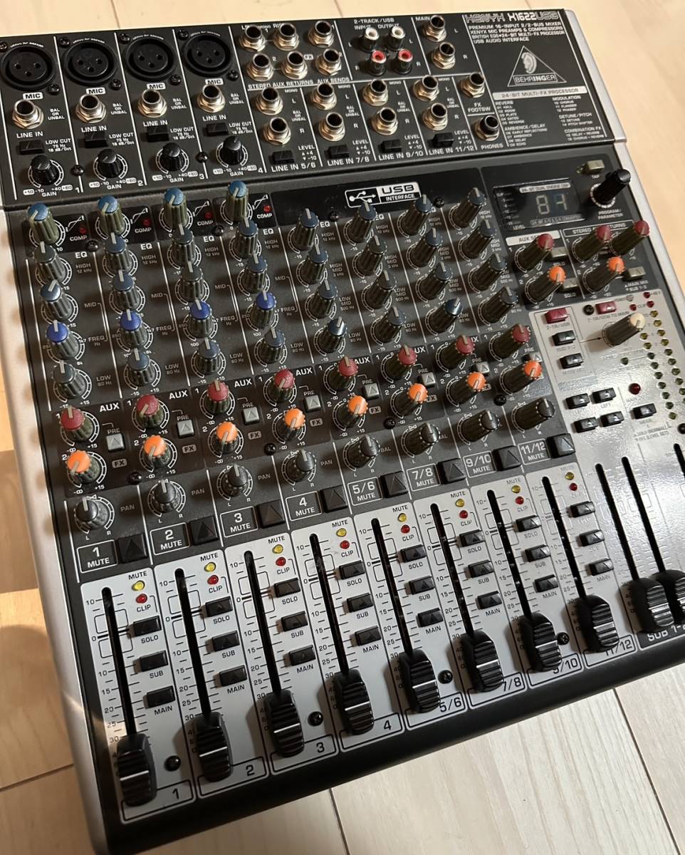 ジャンク】BEHRINGER XENYX 1622USB ミキサー 【公式通販】