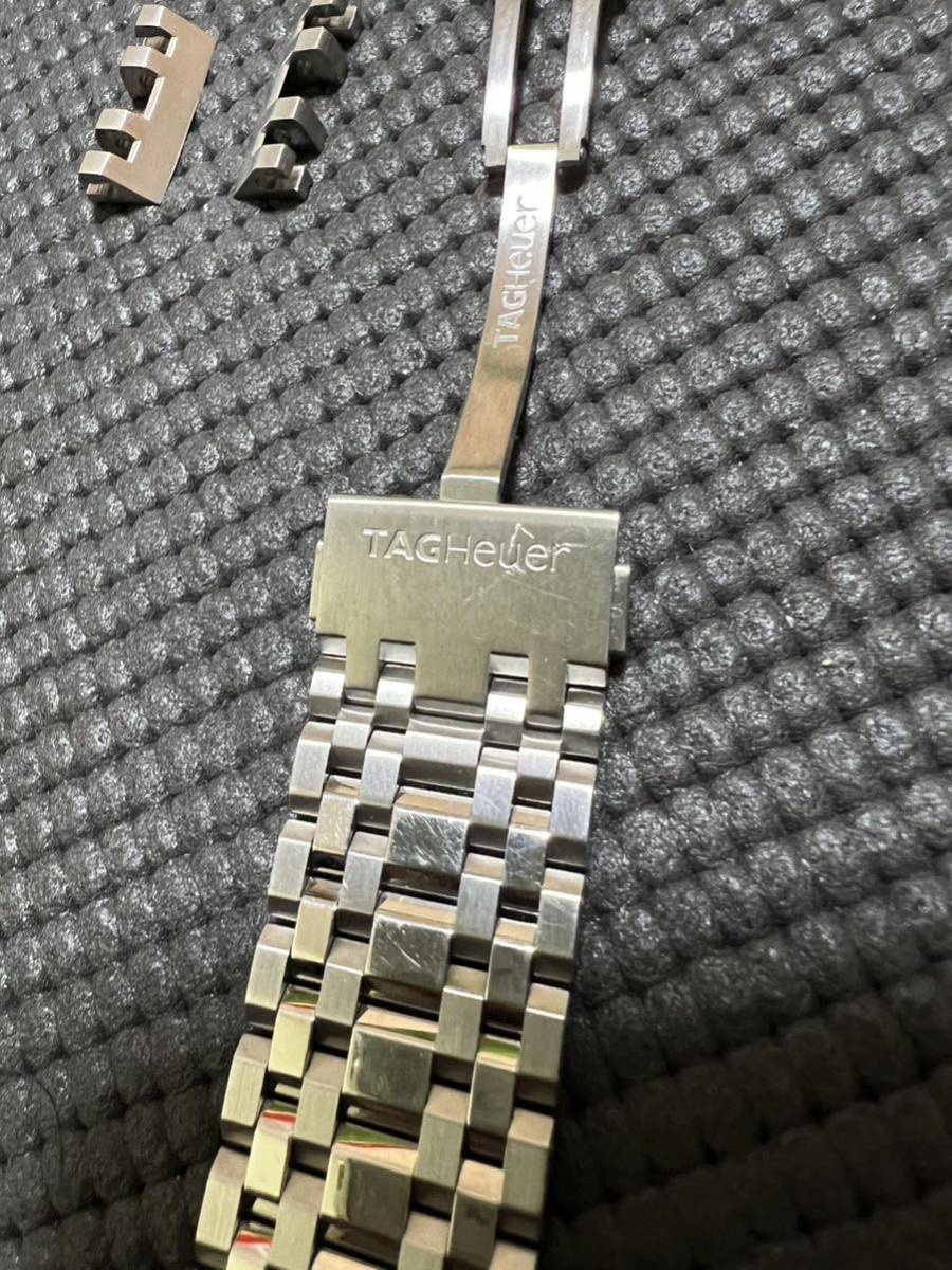 稀少】TagHeuer Monaco 純正ステンレスブレスレット 22mm FAA006【純正