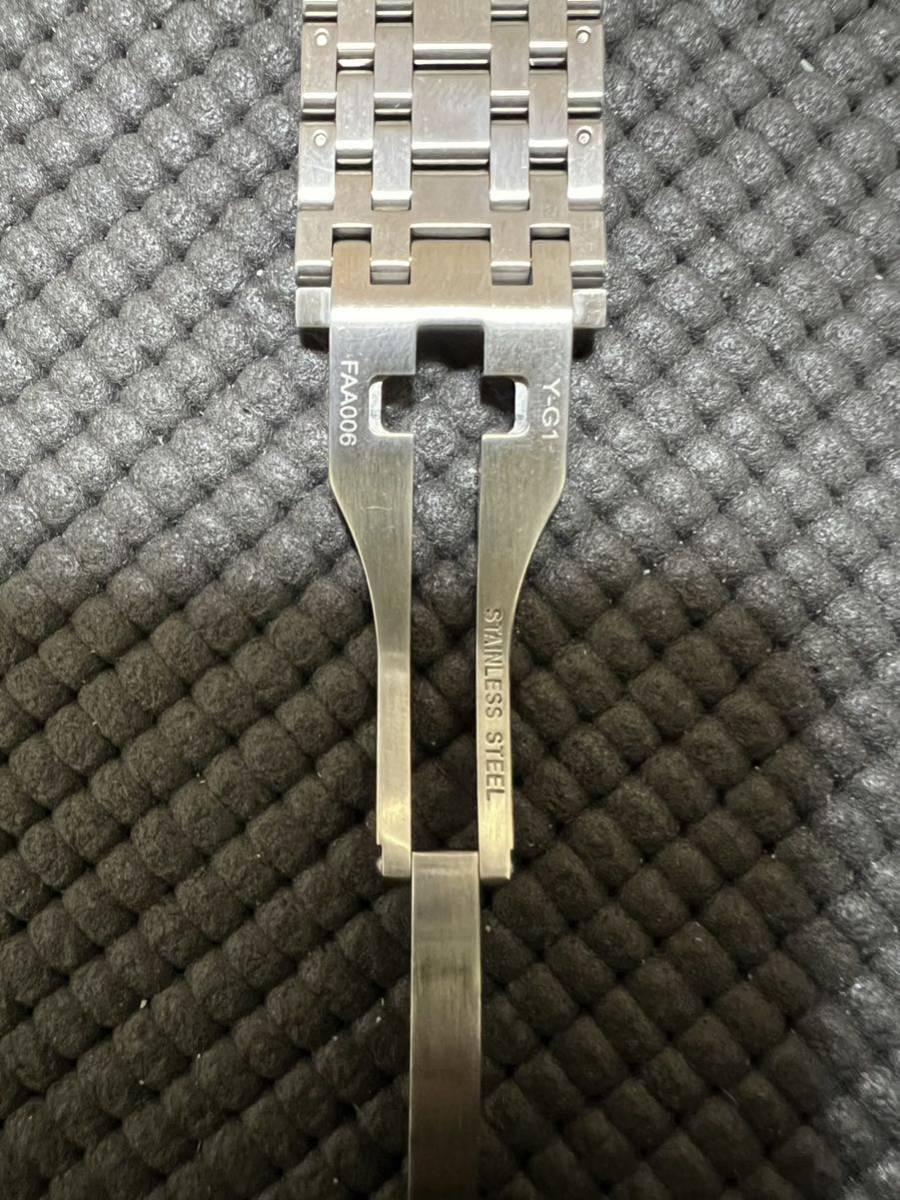 Heuer TAG Monaco ステンレススティール製ブレスレットを採用した