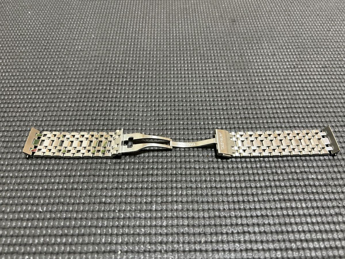 Heuer TAG Monaco ステンレススティール製ブレスレットを採用した