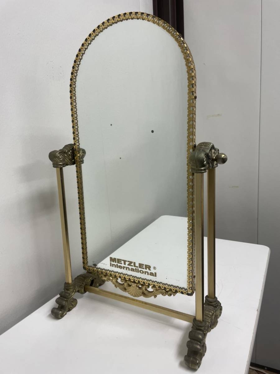 NQ38 メッツラー METZLER international アンティーク ヴィンテージ 鏡