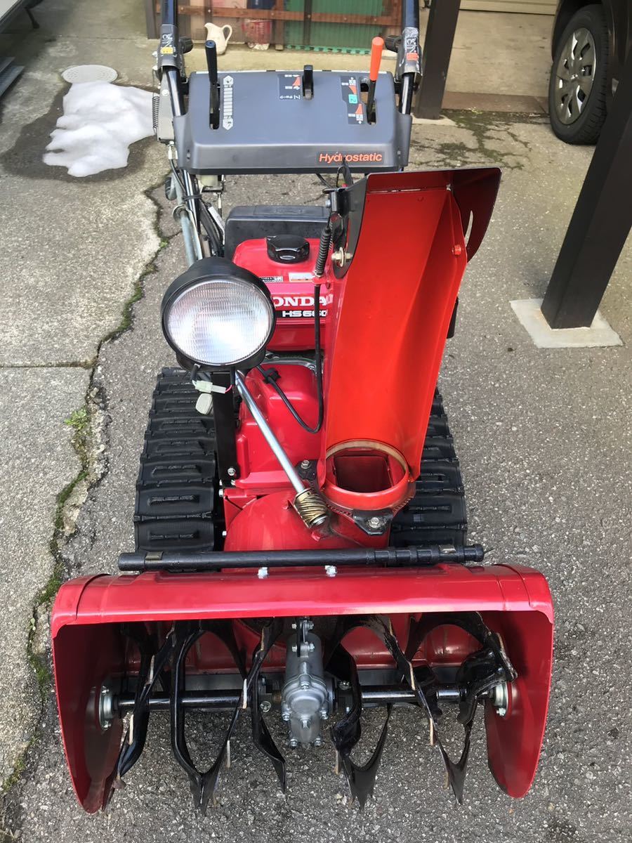 中古 除雪機 ホンダ スノーラ HS660 オイル漏れあり 実働(除雪機 