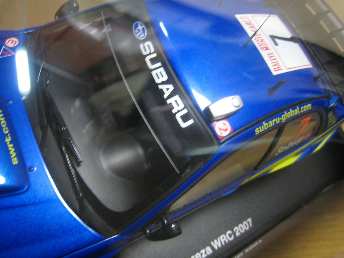 オートアート 1/18 スバル インプレッサ WRC 2007年 モンテカルロ 