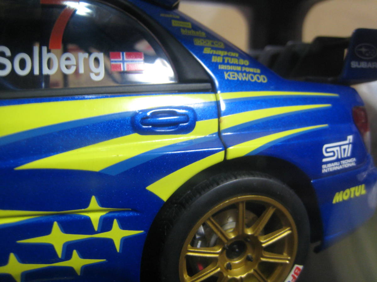 オートアート 1/18 スバル インプレッサ WRC 2007年 モンテカルロ 