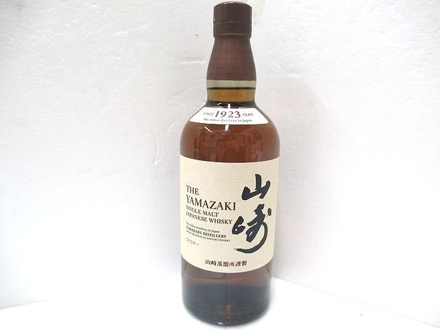 ☆サントリーウイスキー 山崎 ノンエイジ ノンヴィンテージ シングルモルト 700ml 43% 未開栓 古酒 箱無し K31149☆