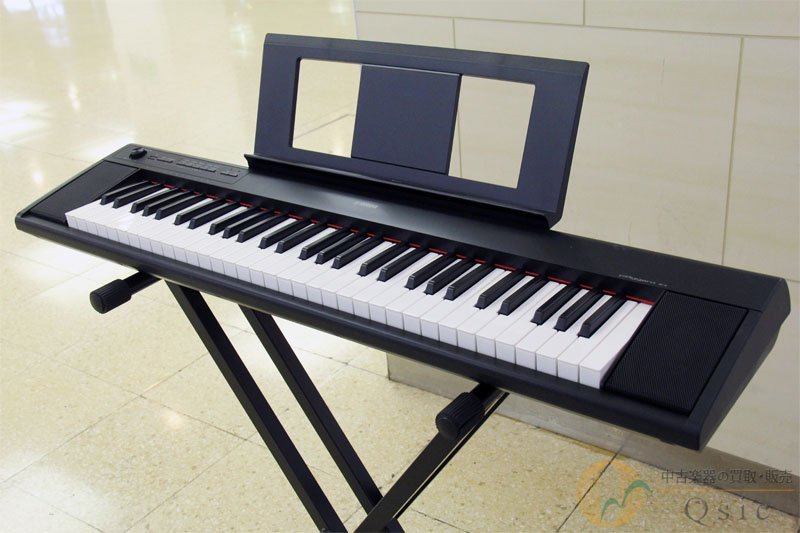 良品] YAMAHA NP-12B シンプルなデザイン！練習におすすめの61鍵盤電子