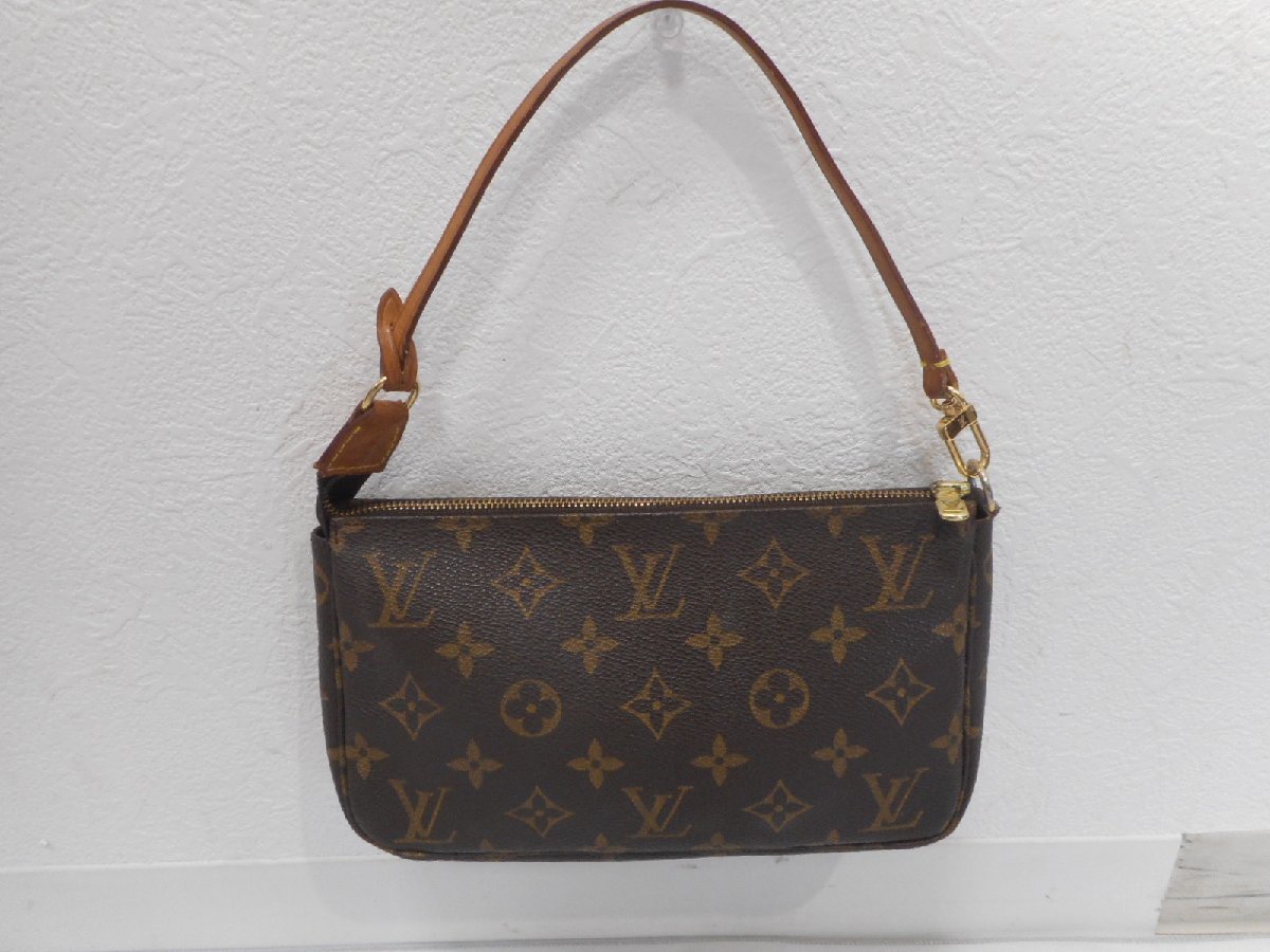 ルイヴィトン　 LOUIS VUITTON　モノグラム ポシェット アクセソワール アクセサリーポーチ
