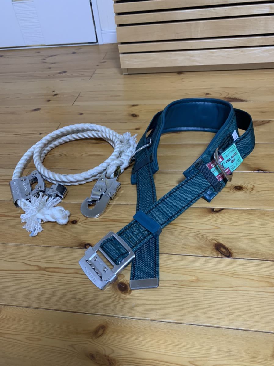 藤井電工 ツヨロン 柱上安全帯 安全帯 C種 U字吊り専用_2