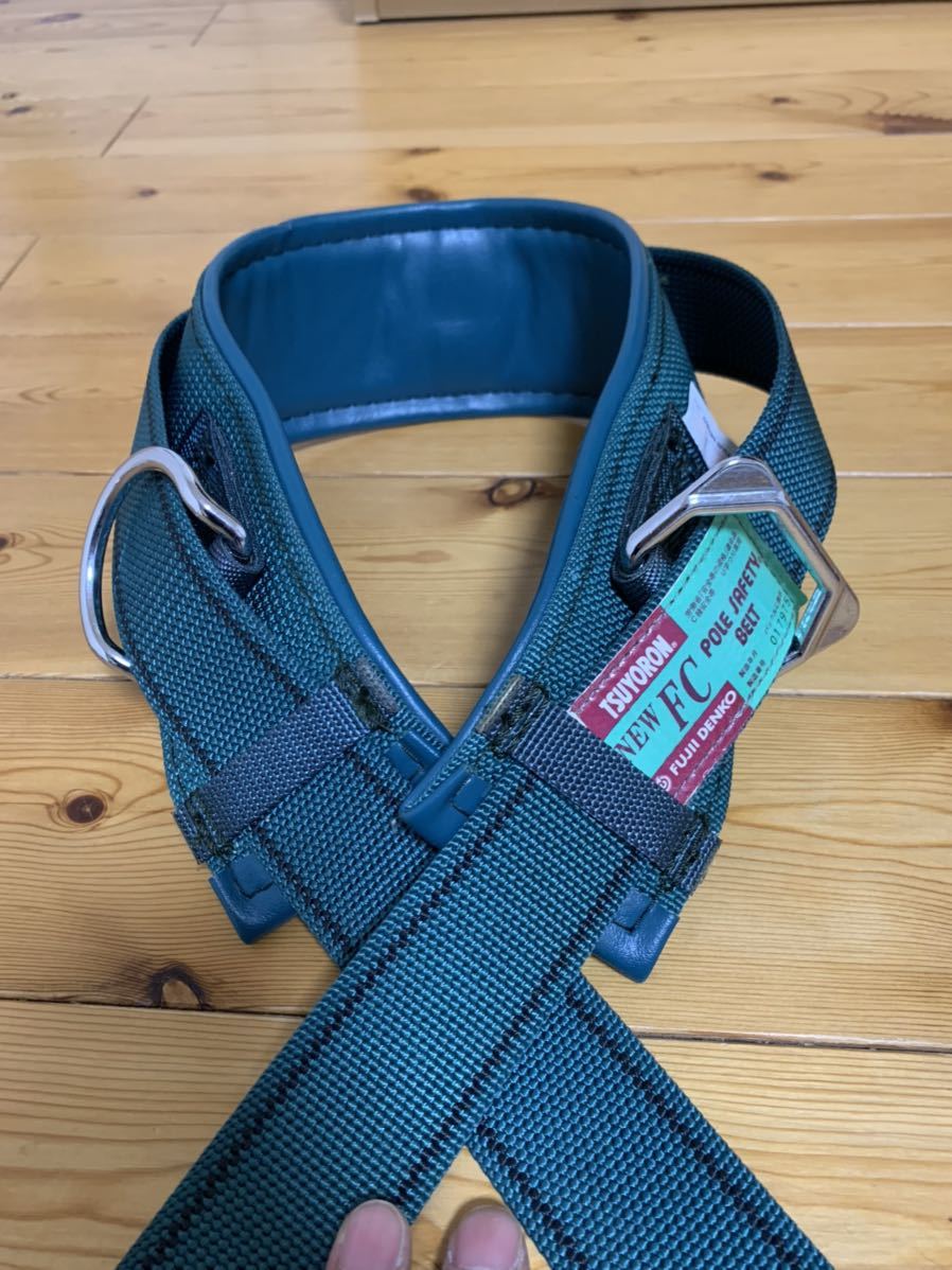 藤井電工 ツヨロン 柱上安全帯 安全帯 C種 U字吊り専用_3