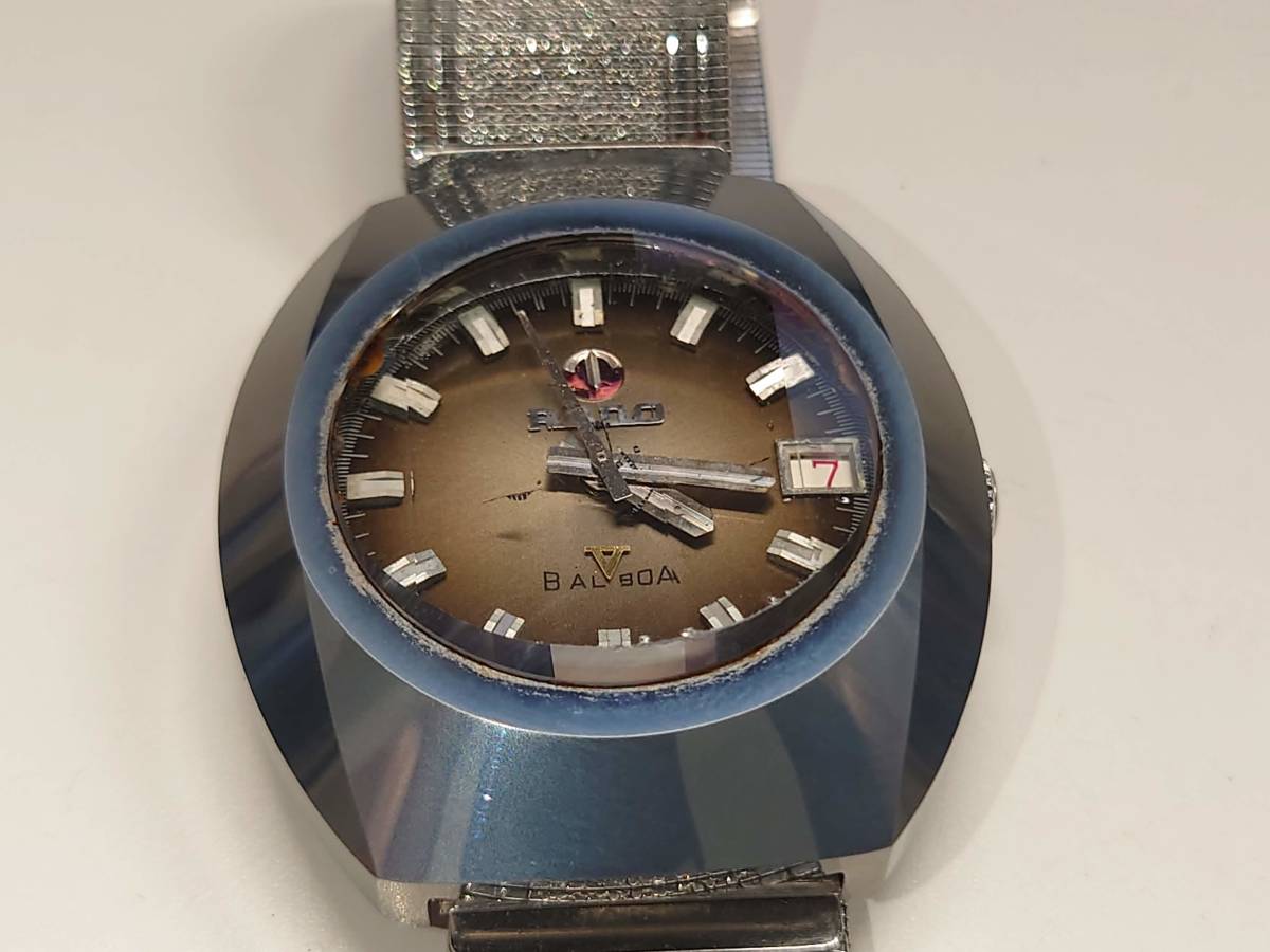 稼働品 RADO ラドー BAL BOA バルボア V デイト メンズ 自動巻き 