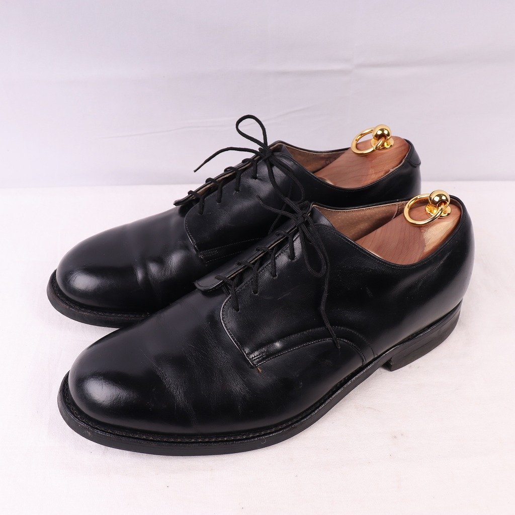 80's サービスシューズ 9 W 米軍 USネイビー CLARKSVILLE FTWR ミリタリー ヴィンテージ 80年代 メンズ 中古 ds3342